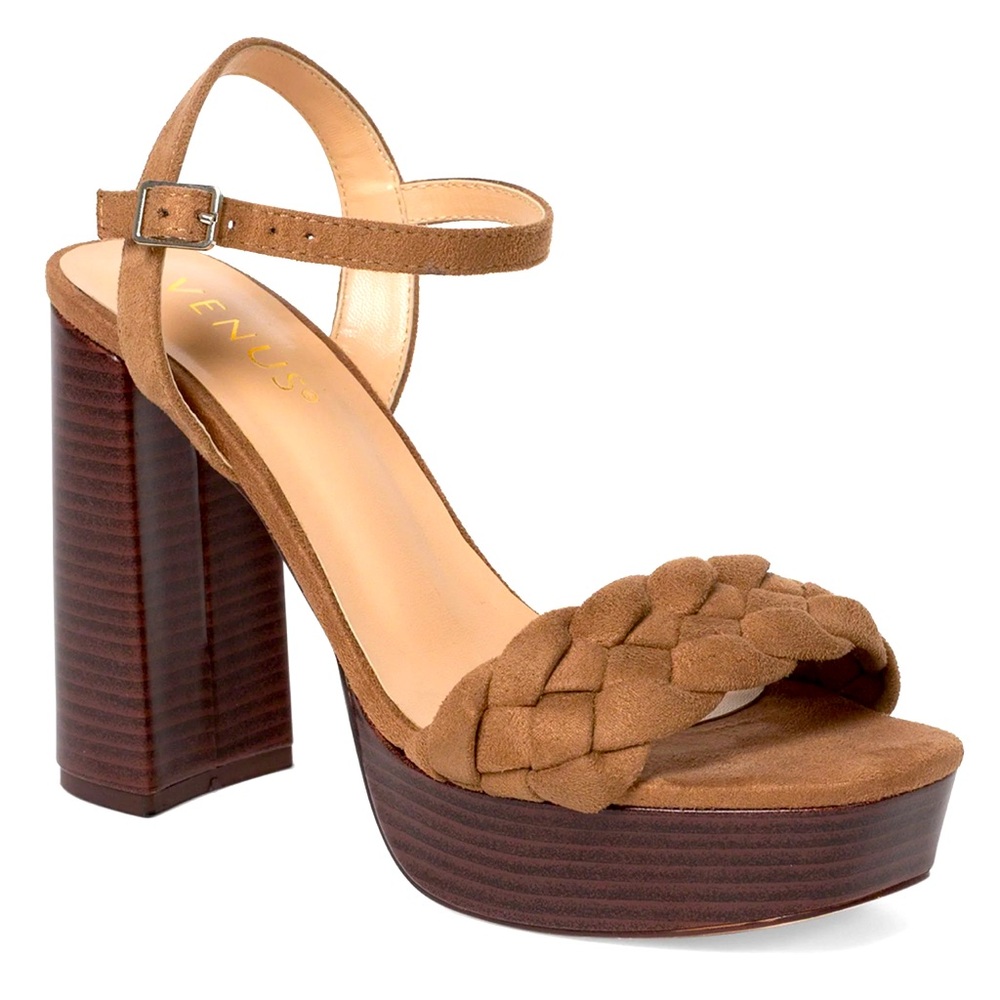 Women's Brown Platform Sandals